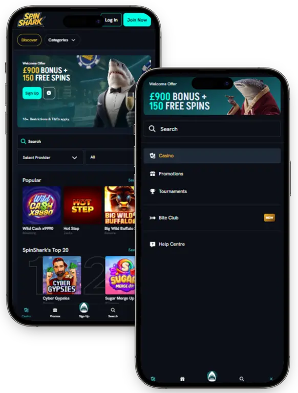 Spin Shark app