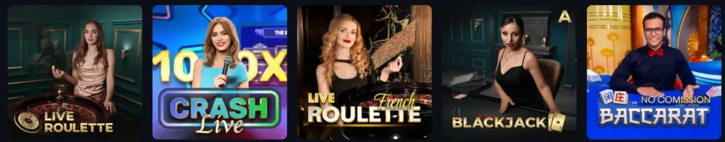 SpinShark live casino